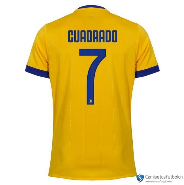 Camiseta Juventus Segunda equipo Cuadrado 2017-18